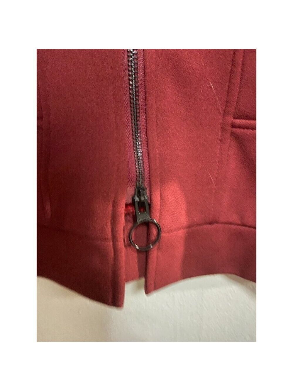 Bench Women's Zip-Up Wine Color Jacket Size M - Picture 6 of 12